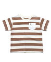 【公式】 セール 30%OFF アーノルドパーマー ボーダーカットソー Tシャツ キッズ ブラック ベージュ シンプル カジュアル 春 夏 通園 通学 幼稚園 ...