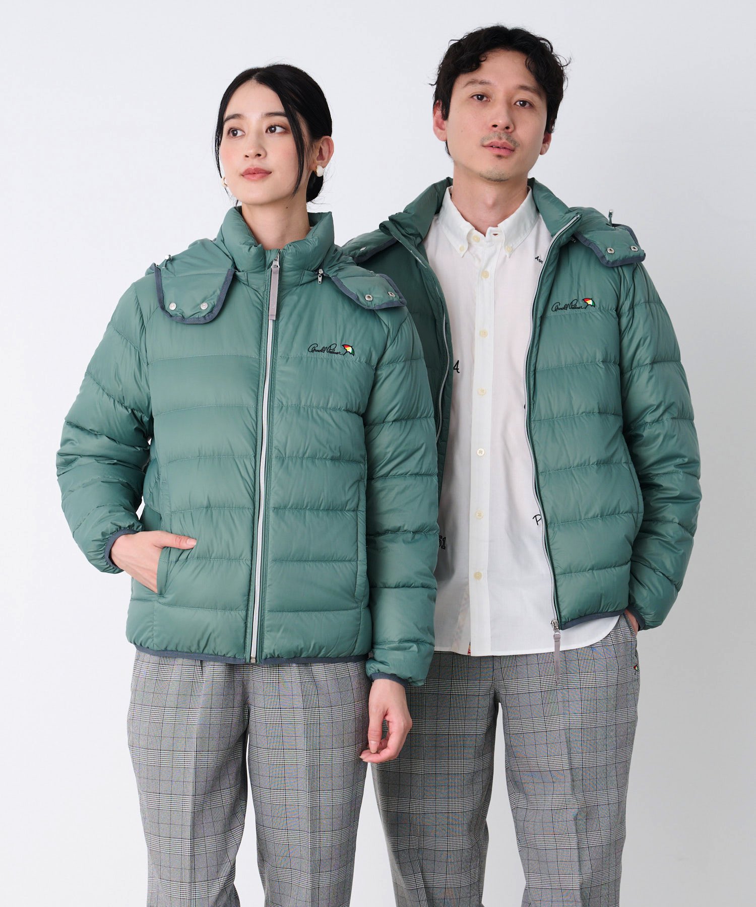 【公式】 送料無料 アーノルドパーマー シームレス シェア インナーダウンジャケット 男女兼用 レディ..