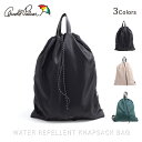 【公式】 セール 30%OFF アーノルドパーマー 撥水 ナップサック バッグ 男女兼用 レディース メンズ ブラック アイボリー グリーン シンプル カジュア...