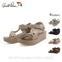 公式 Rakuten Fashion THE SALE 10%OFF アーノルドパーマー スポーツ サンダル for ladies' レディース グレー ブラッ...
