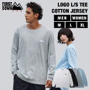 SALE 【公式】 ファーストダウン USA ロゴ コットンジャージー ロングスリーブTシャツ | LOGO L/S TEE COTTON JERSEY メンズ...