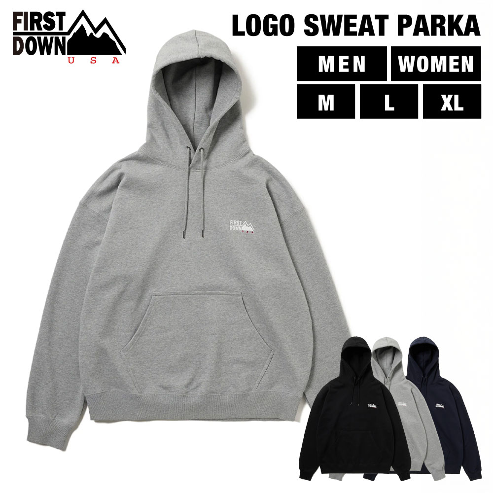 【公式】 ファーストダウン USA ロゴ スウェット パーカ | LOGO SWEAT PARKA メンズ レディース 25aw FALL WINTER
