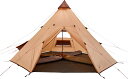 【正規代理店】 tepee G351013 602007 602019 軽くコンパクトサイズで伝統的なティピ型テント 8人用 GRAND CANYON アウトド...