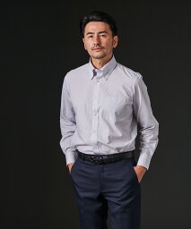 【公式】 TC形態安定ロンストスナップボタンシャツ HIROKO KOSHINO シャツ メンズ