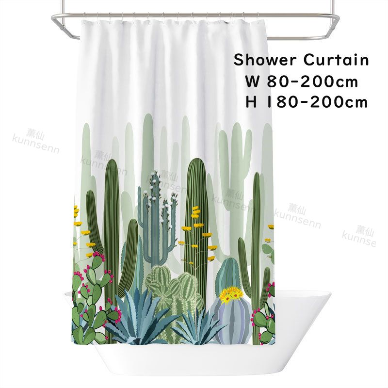 シャワーカーテン バスカーテン ビニールカーテン 防カビ 防水 浴室 バスルーム 風呂 ユニットバス 風呂カーテン 80X180cm 240x200