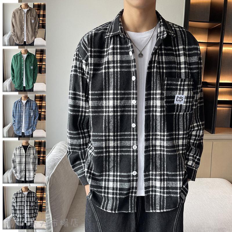 Rakuten - シャツ メンズ 長袖 チェックシャツ カジュアル オシャレ シンプル ボタンダウン 春秋冬 20代 30代 40代 50代