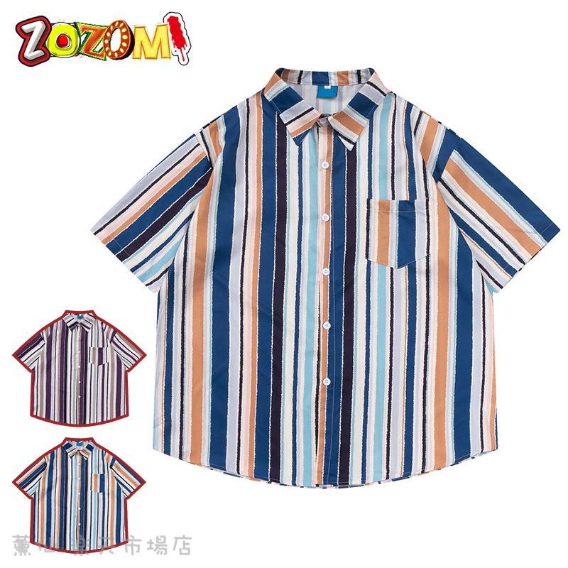 Rakuten - シャツ メンズ 半袖 夏 ビジネス トップス 無地シャツ カジュアルシャツ ゆったりシャツ 夏サマー おしゃれ