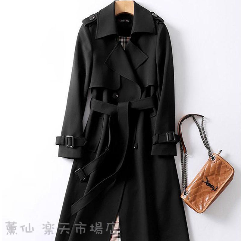 秋物 春 トレンチコート レディース スプリングコート ロング Aライン ベルト付き 無地 上品 通勤 高級感 韓国風 卒業式 服 母 通勤 30代 40代 50代