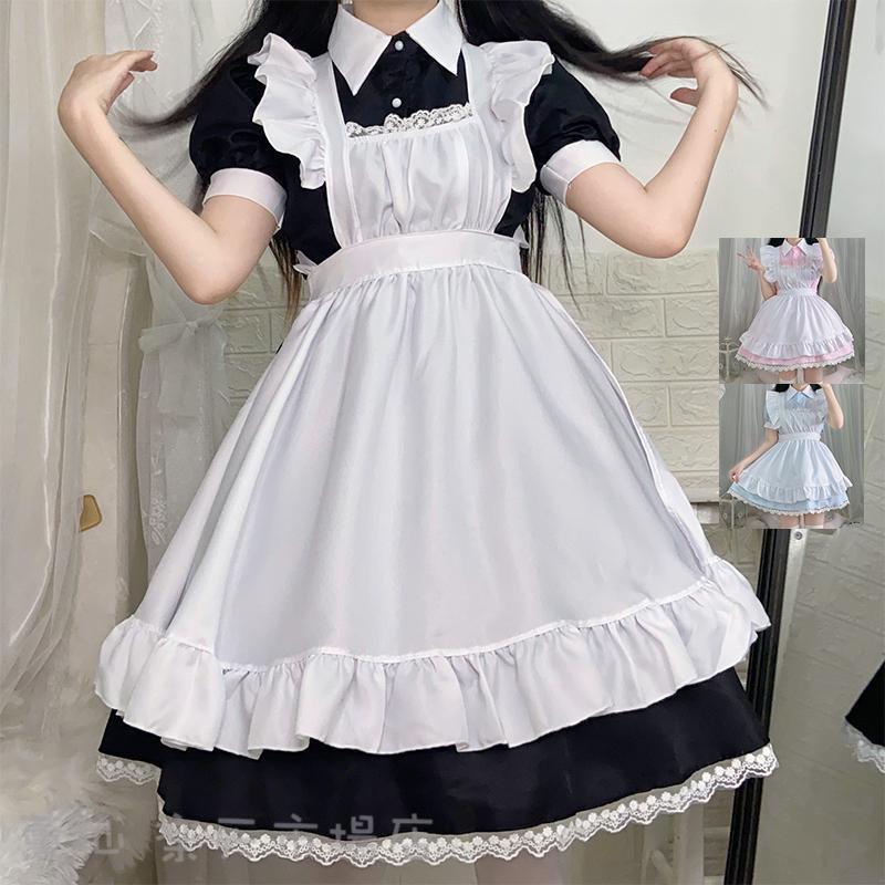 コスプレ ハロウィン衣装 メイド服 レディース 3点セット 魔女 大きいサイズ 可愛い ロイヤルメイド ワ..