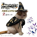 ハロウィン ハロウィン衣装 ハロウィンマント 犬 猫 ペットコスチューム ペットコスプレ 犬服 小型犬 仮装グッズ 仮装アイテム 変身 変装2点セット