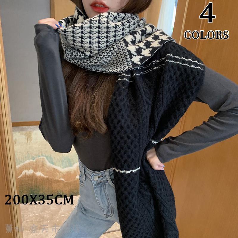 カシミヤ カシミア 100% マフラー フリンジ デザインカシミヤ100% 男女兼用 秋冬 クリスマス ギフト プレゼント