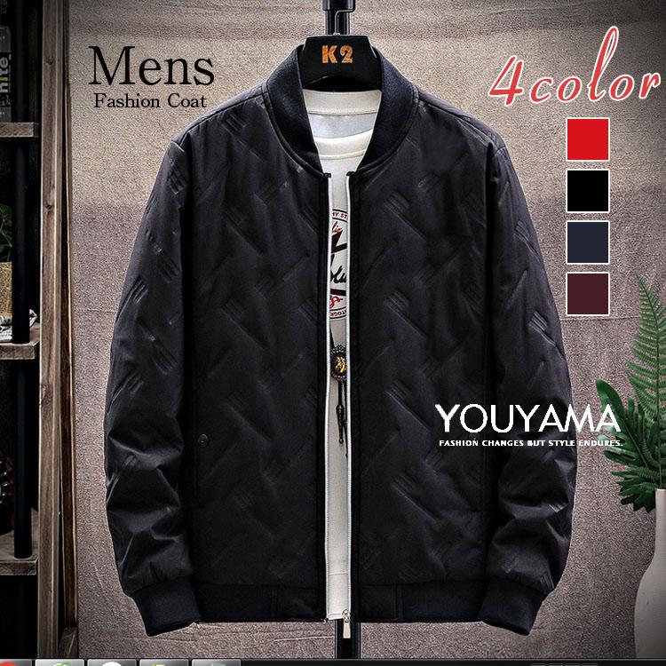 Down Coat - メンズ ジャケット 中綿ジャケット ダウンコート アウトレット 黒 メンズトップス 秋冬 厚手 メンズアウター 通勤 送料無料 新作