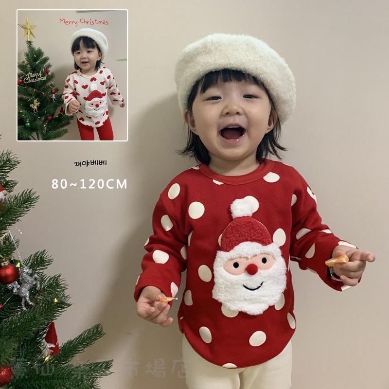 楽天薫仙　楽天市場店衣装 ベビー服 クリスマス 赤ちゃん 可愛い サンタクロース 裏ボア 暖かい 赤 幼児 男の子 女の子 コスチューム 帽子 キッズ 子供 クリスマスイブ パーティー