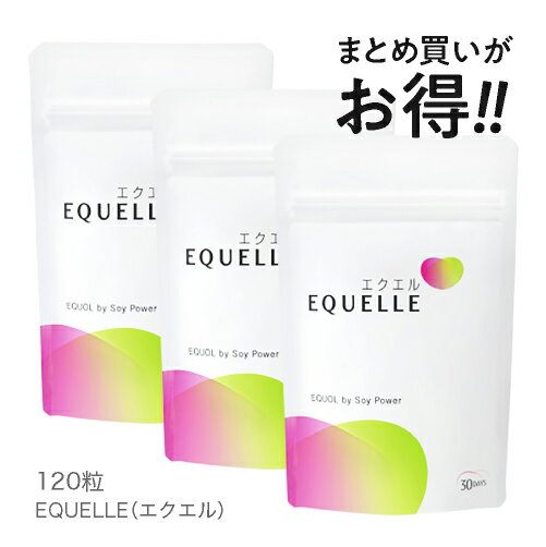 【楽天市場】エクエル パウチ 120粒 3個セット 送料無料 【即~3営業日出荷】 【正規品】 大塚製薬 エクエル パウチ エクオール 120