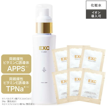 APPSプラスE 高配合 アプレシエ 両親媒性 ビタミンC誘導体 ビタミンE誘導体 配合化粧水 で ハリ ツヤのある ニキビ 黒ずみ 毛穴レス印象肌へ 機能性化粧品 EXC Eローション 【オススメ】 APPSプラスEローション apps+e 化粧水 apps ドクターズコスメ