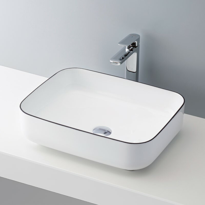 【抗菌加工済】洗面ボウル mizunohana B229 陶磁器 洗面器 ホワイト シンプル おしゃれ インテリア 幅5..