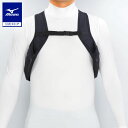 ミズノ公式 クーリングインナーベスト 保冷剤3個付 メンズ ブラック 猛暑対策 暑さ対策 熱中症対策