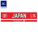 ミズノ公式 SOFT JAPAN 20 マフラータオル 内藤選手
