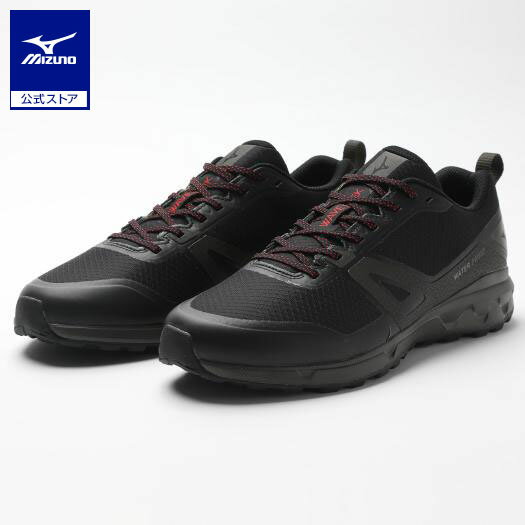 ミズノ公式 ウエーブシーク ウォーキング ユニセックス/メンズ ブラック クリアランス