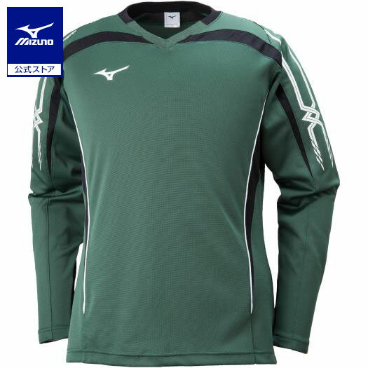 【楽天スーパーSALE割引】ミズノ公式 キーパーシャツ ユニセックス グリーン