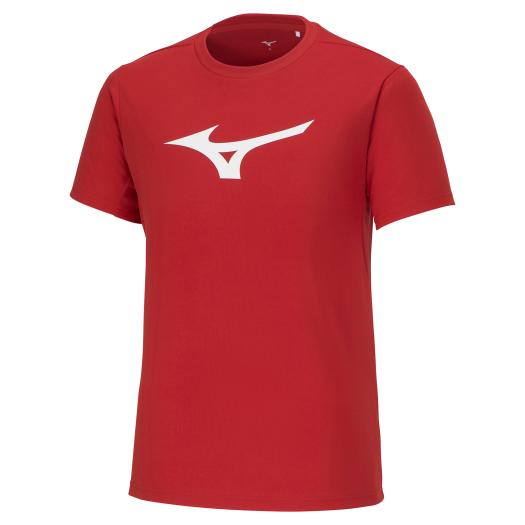 ミズノ公式 Tシャツ ユニセックス チャイニーズレッド