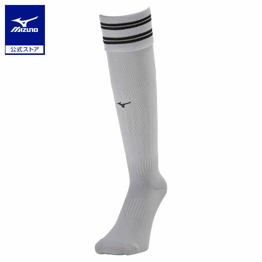 ミズノ公式 ラインソックス ユニセックス アロイグレー