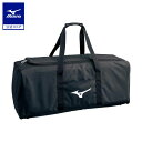 野球 バッグ キャッチャー用具ケース兼ヘルメットケース 2セット入れ ミズノ公式 MIZUNO 用具ケース 大容量 大型 野球バック 野球バッグ ブラック 1F...