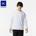 ミズノ公式 【モレリア】ロングスリーブTシャツ ユニセックス ホワイト