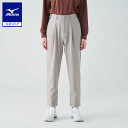 ミズノ公式 ウールタッチテーパードパンツ レディース モカベージュ クリアランス