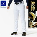 【ミズノ公式】ミズノプロ 野球 ユニフォームパンツ ストレートフィットタイプ 強伸 ストレッチパンツ 大人 練習着 練習着パンツ 伸縮性 フィット 野球ウェア ...