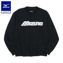 ミズノ公式 NEW VINTAGE GOLF MIZUNO logo スウェット ユニセックス ブラック