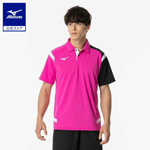 ミズノ公式 ゲームシャツ ラケットスポーツ ユニセックス マゼンタ