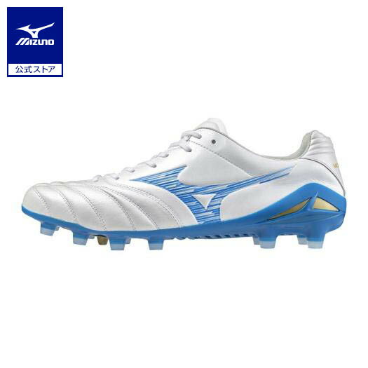 ミズノ公式 モナルシーダNEO III ELITE サッカー/フットボール ユニセックス スーパーホワイトパール×レーザーブルー クリアランス