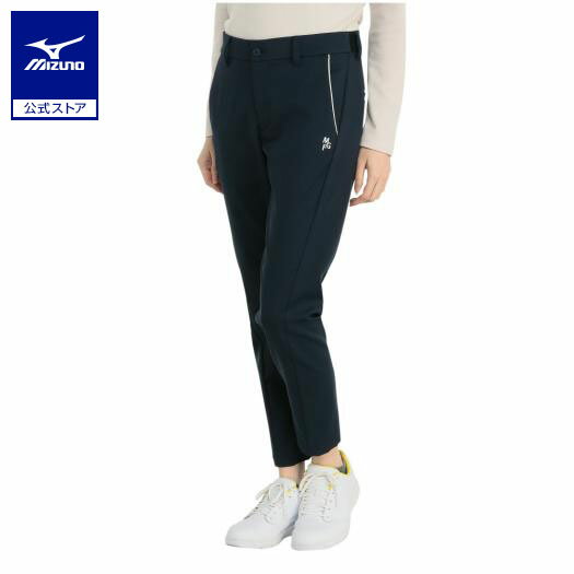 ミズノ公式 【MGFコレクション】ウォーターリパレントストレッチパンツ レディース ネイビー クリアランス
