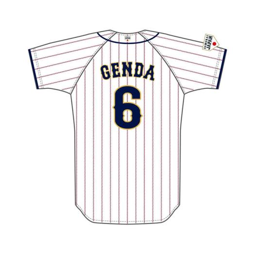 ミズノ公式 侍ジャパン 選手レプリカユニフォーム ホーム /22年モデル ユニセックス 源田 壮亮 クリア..