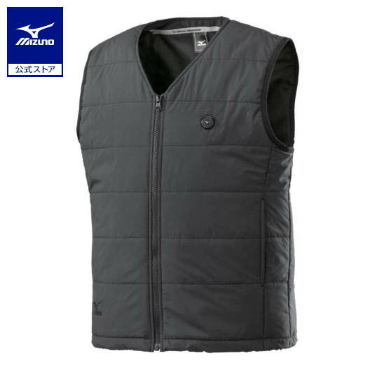 ミズノ公式 【発熱素材】サーモブリッドベスト ユニセックス ブラック