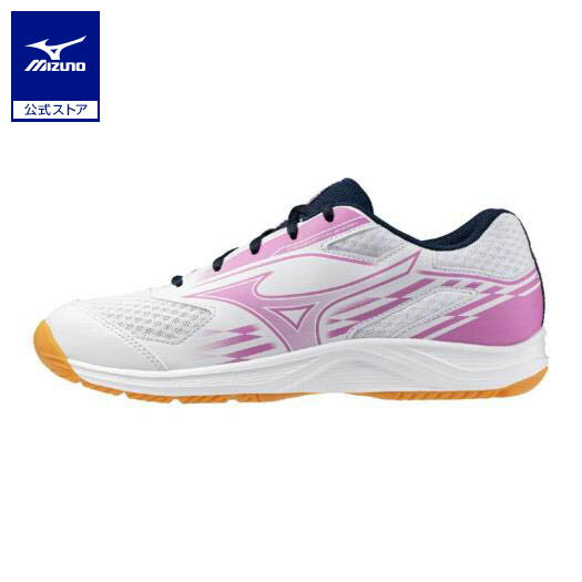 ミズノ公式 クロスマッチスマッシュ エントリーモデル/卓球 ユニセックス ホワイト×ピンク×ネイビー