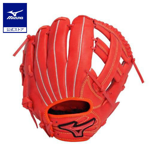 野球 グローブ オールラウンド用 ジュニア軟式 ミズノ公式 ウィルドライブ レッド IBE サイズS グラブ ブラック 小学生 草野球 少年野球 1AJGY32410