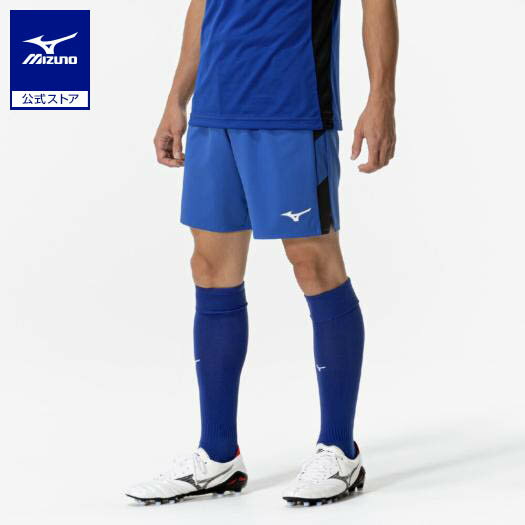 ミズノ公式 フィールドパンツ ユニセックス サーフブルー×ブラック