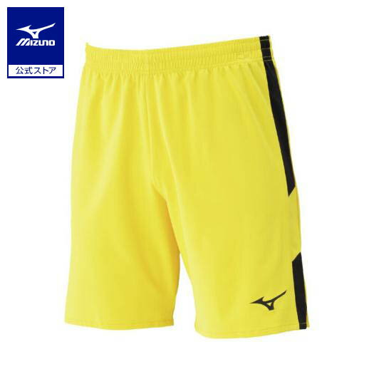 ミズノ公式 フィールドパンツ ユニセックス サイバーイエロー×ブラック