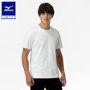 ミズノ公式 ソフトドライTシャツ メンズ スノーホワイト クリアランス