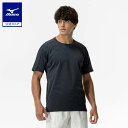 ミズノ公式 ソフトドライTシャツ メンズ ダークネイビー