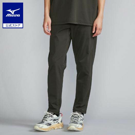 ミズノ公式 ハイゲージクイックドライジョガーパンツ メンズ ピートチャコール