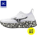 ミズノ公式 【ミズノ直営店限定】MIZUNO NEO ZEN ランニング ユニセックス ホワイト×ブラック