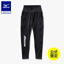 ミズノ公式 【ミズノ直営店限定】ロゴタイツ レディース ブラック