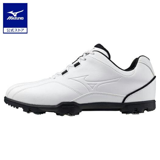 ミズノ公式 ジーエムスタイル ワイド ST ゴルフ/防水 メンズ ホワイト×ホワイト