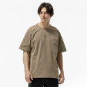 ミズノ公式 ソフトドライTシャツ ワイドシルエット メンズ キャメル