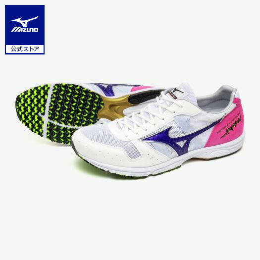 ミズノ公式 ウエーブエンペラーJAPAN4 レーシング ユニセックス ホワイト×パープル