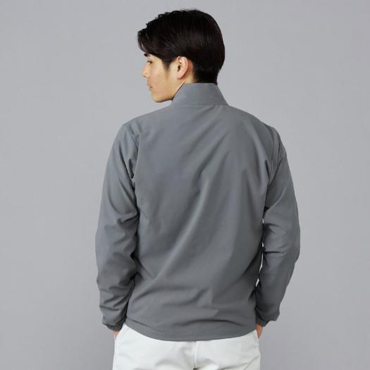 ミズノ公式 撥水・ストレッチ ムーブブルゾン メンズ チャコールグレー