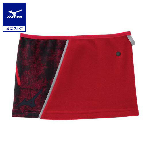 ミズノ公式 ネックウォーマー ユニセックス レッド